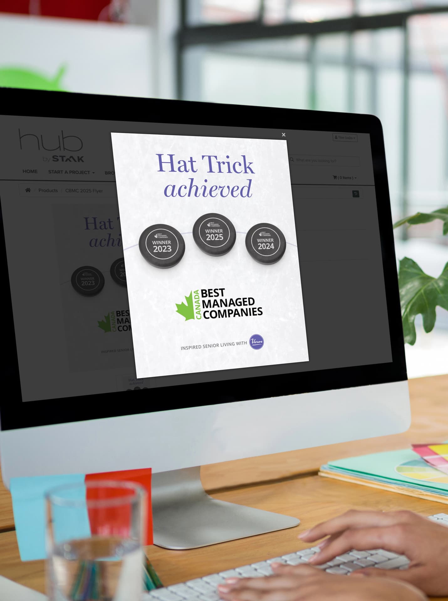 Gourmet shrimp dish at Verve residence